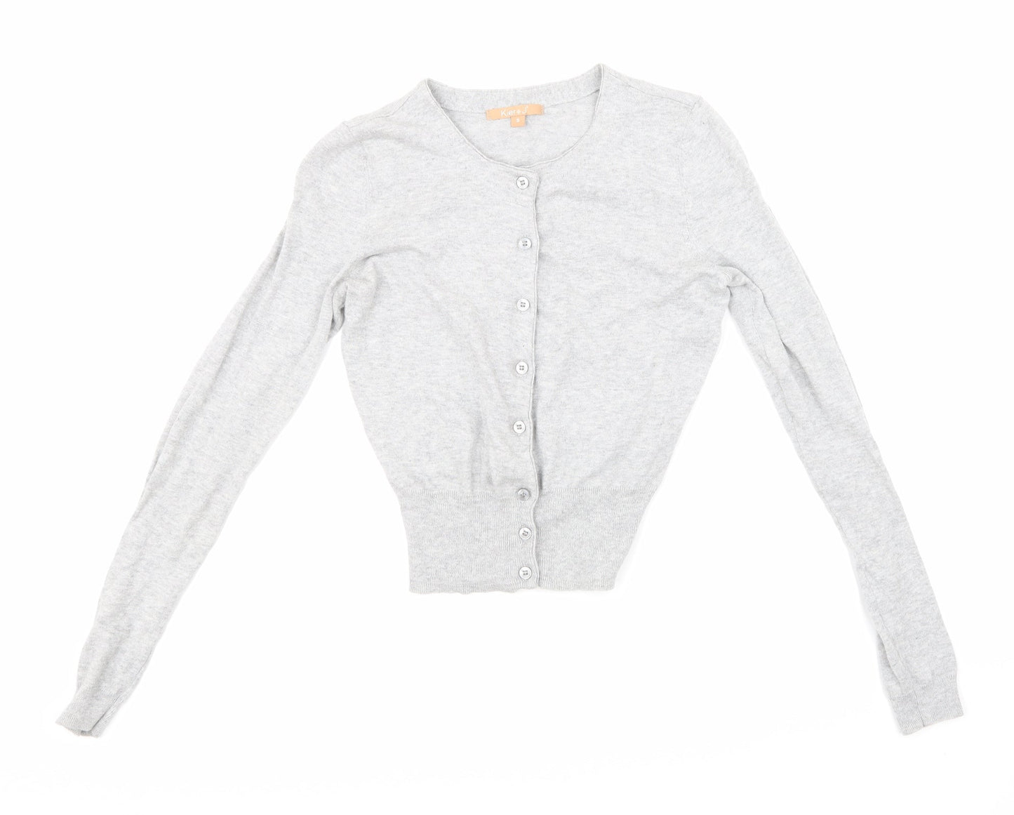 Kier & J Womens Grey  Knit Cardigan Jumper Size S