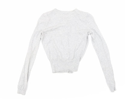 Kier & J Womens Grey  Knit Cardigan Jumper Size S