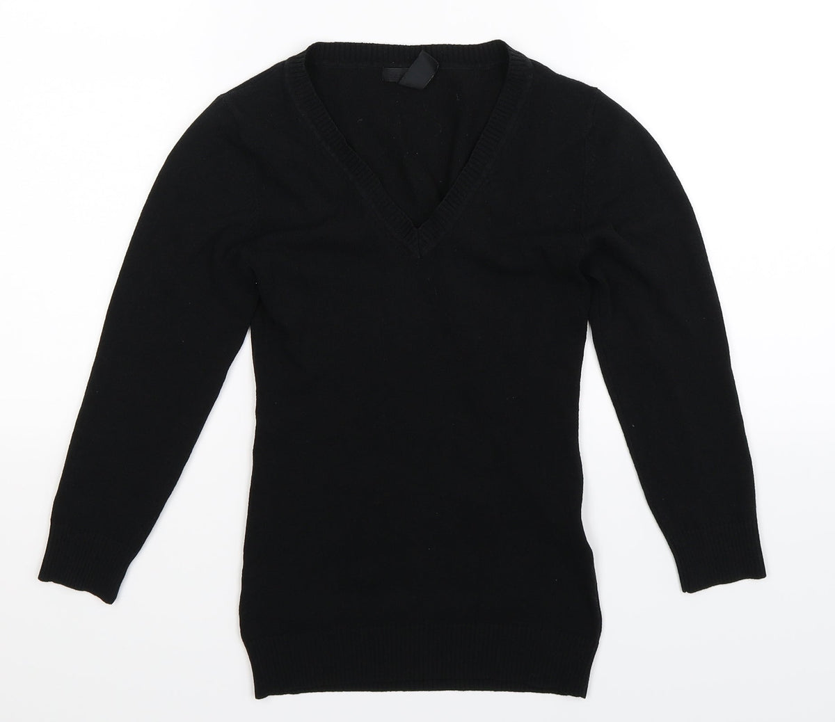 Additional front view of H&M women’s black jumper, size S
