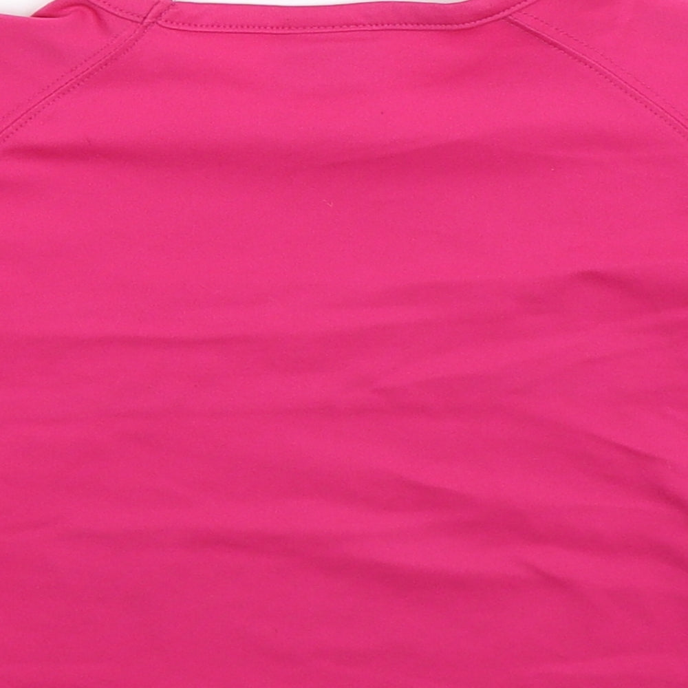 Sports Trading Girls Pink Striped  Basic Blouse Size 3 Years