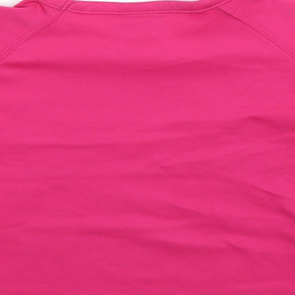 Sports Trading Girls Pink Striped  Basic Blouse Size 3 Years