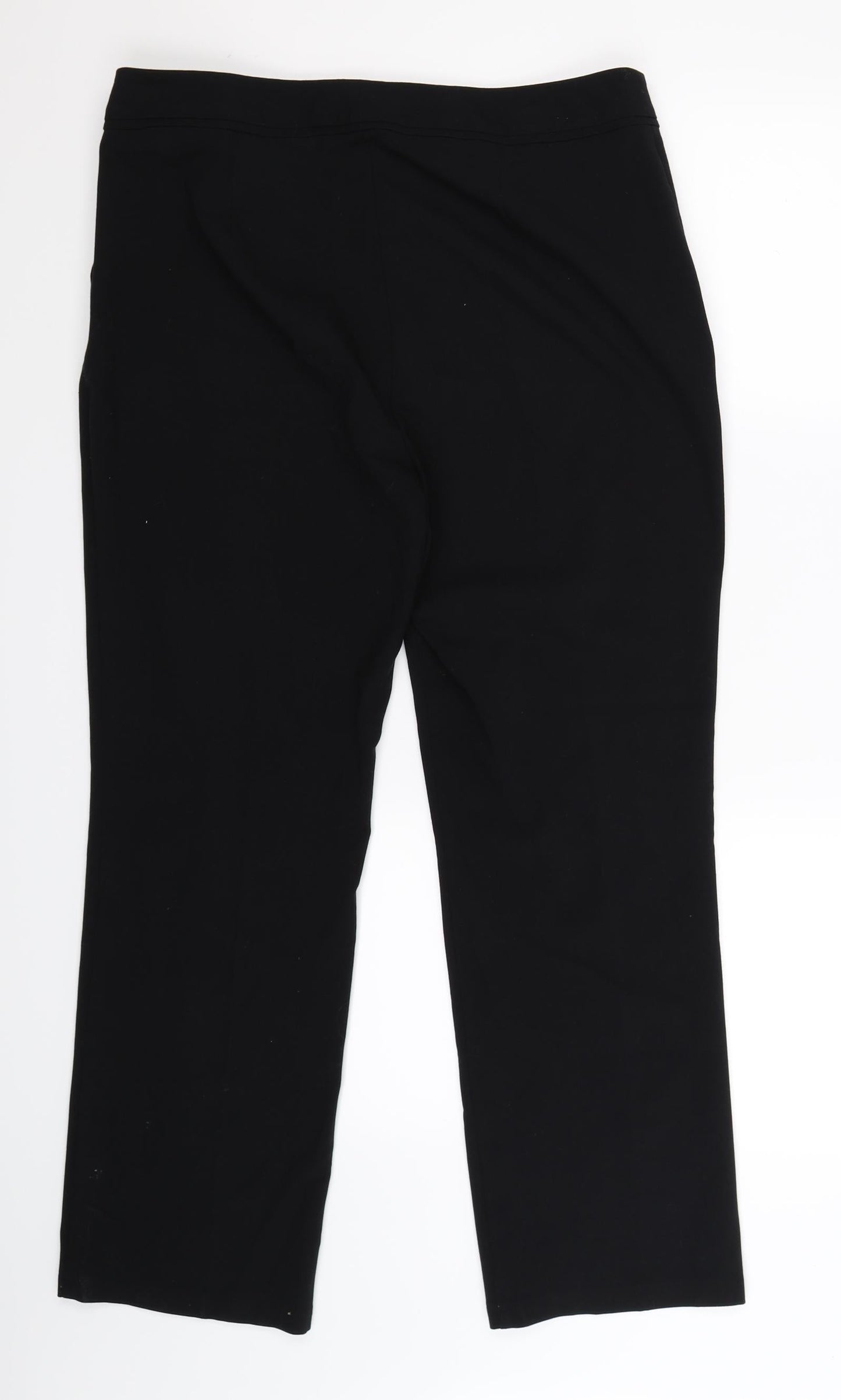 Womens UK Size 14 Marks and Spencer Regular Fit  Blue Trousers