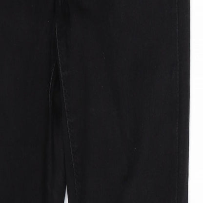 Denim Co Womens Black  Denim Jegging Jeans Size 12 L30 in