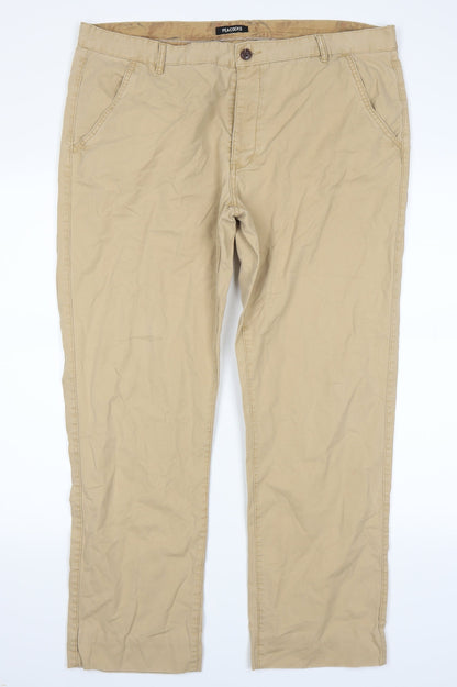 Womens UK Size 34 Peacocks Regular Fit   Trousers