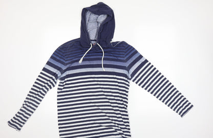 American Rag Womens Blue Striped    Size 10
