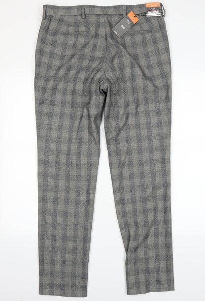 Womens UK Size 34 Marks and Spencer Extra-Slim Fit  Grey Trousers