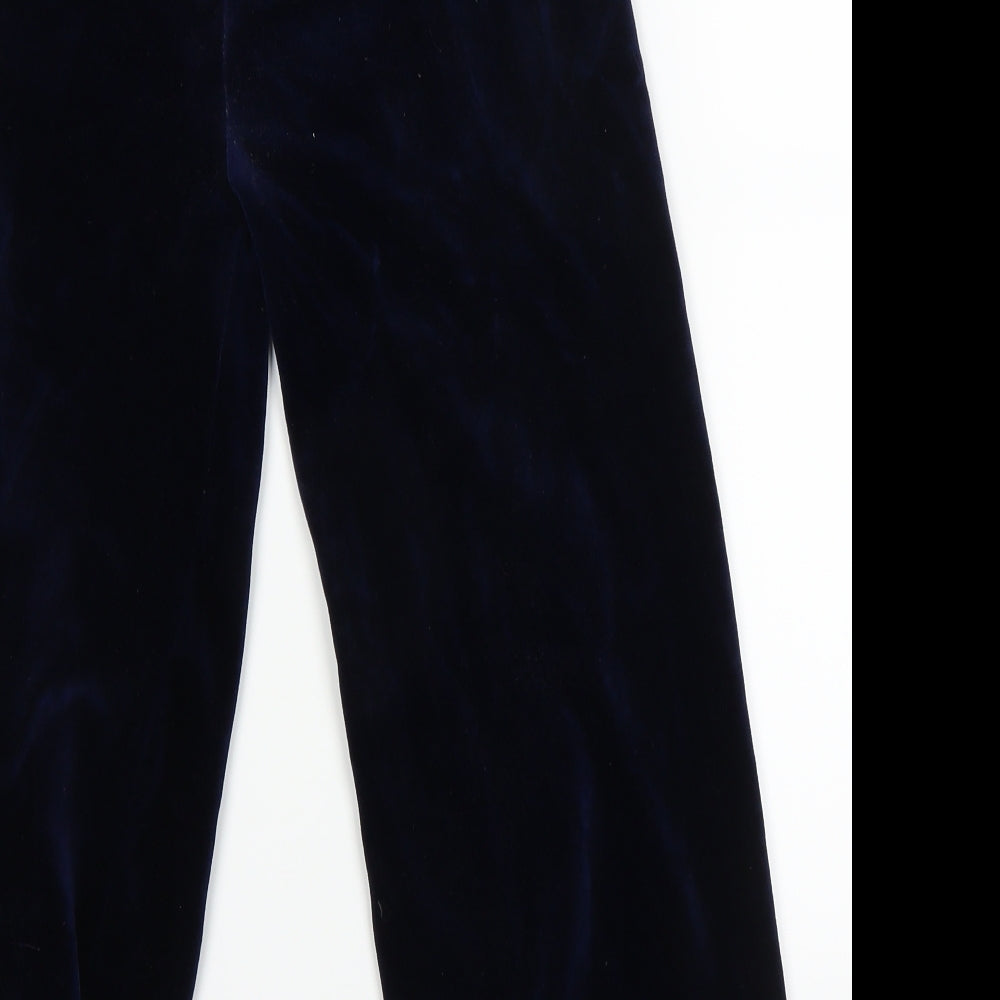 BOB Womens Blue Floral  Sweatpants Trousers Size 10 L20 in