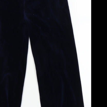 BOB Womens Blue Floral  Sweatpants Trousers Size 10 L20 in