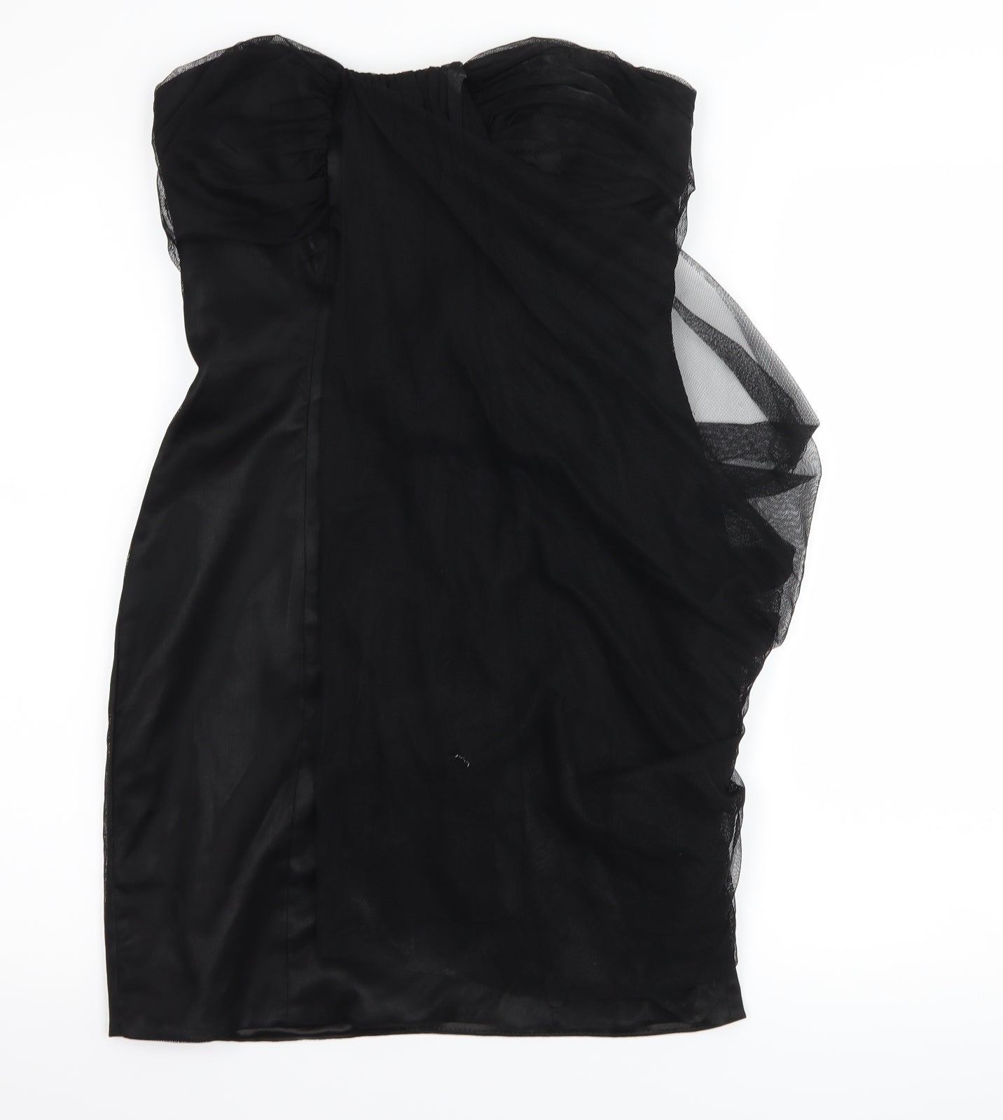 Lipsy Womens Black   Bodycon  Size 10
