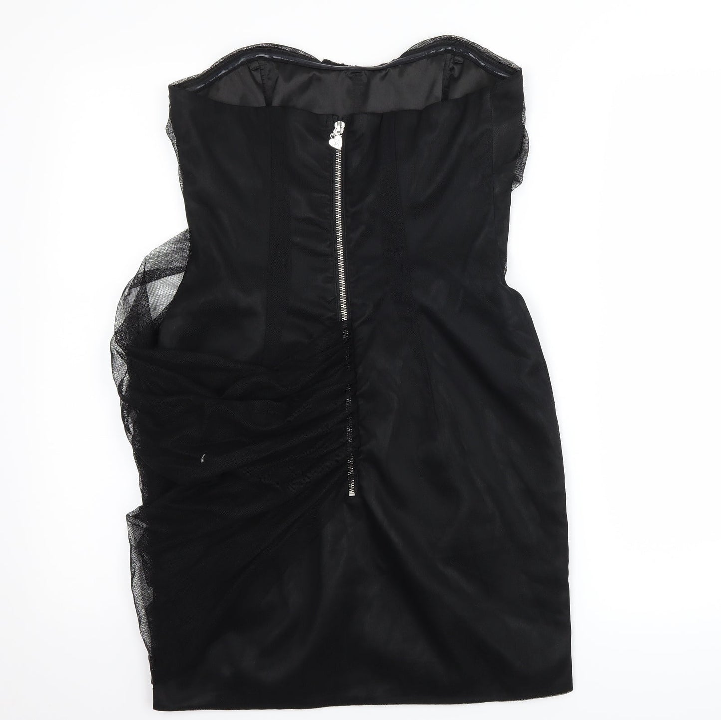 Lipsy Womens Black   Bodycon  Size 10