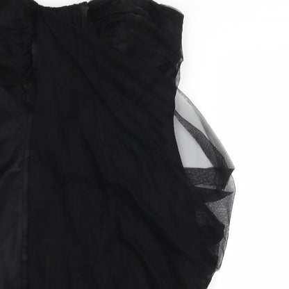 Lipsy Womens Black   Bodycon  Size 10