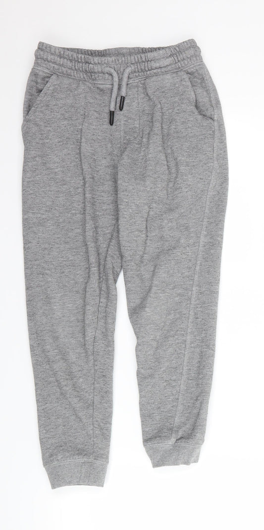 Matalan Boys Grey   Jogger Trousers Size 9 Years