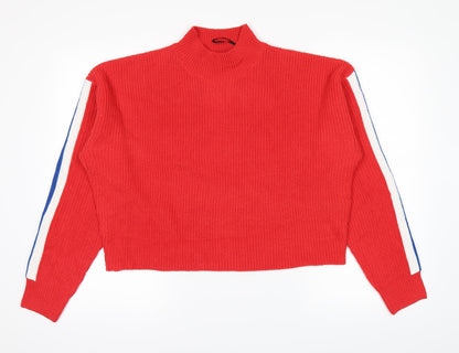 Marks and Spencer Womens Red   Pullover Jumper Size M