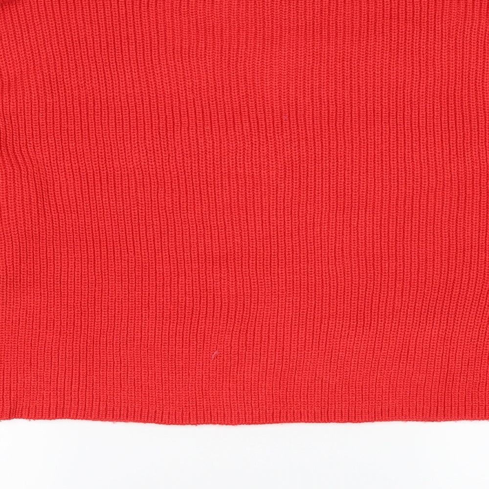 Marks and Spencer Womens Red   Pullover Jumper Size M