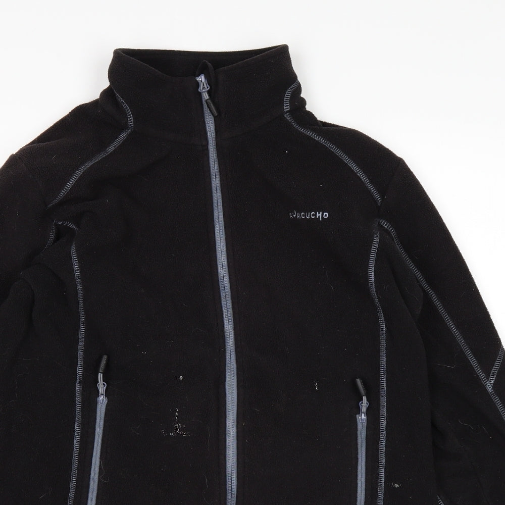 Ayacucho Boys Black   Full Zip Jumper Size XL