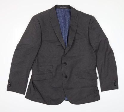 Mens UK Size 44 Taylor & Wright Regular Grey Suit Jacket