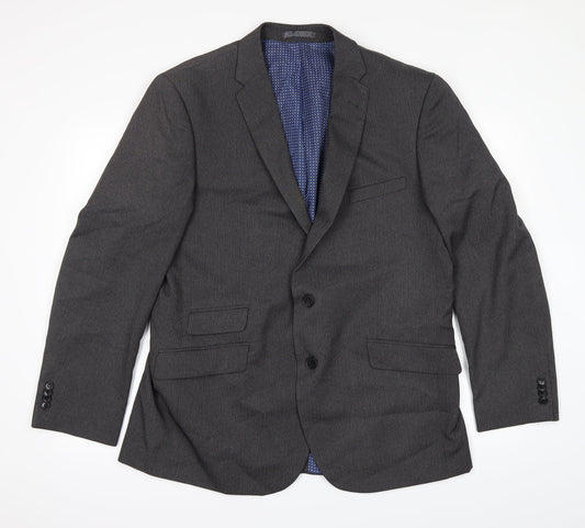 Mens UK Size 44 Taylor & Wright Regular Grey Suit Jacket
