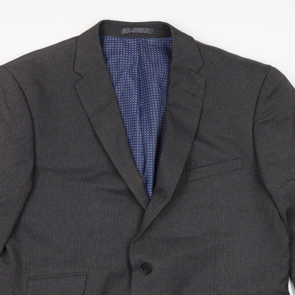 Mens UK Size 44 Taylor & Wright Regular Grey Suit Jacket