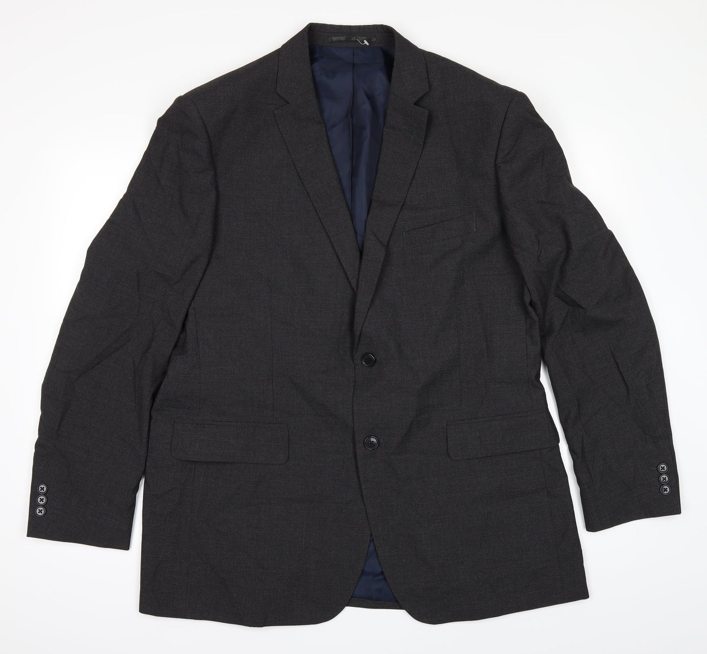 Mens UK Size 44 The Collection Regular Black Suit Jacket