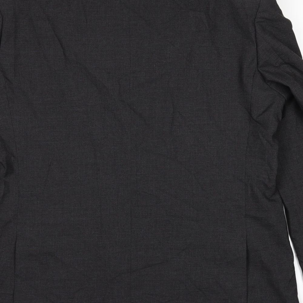 Mens UK Size 44 The Collection Regular Black Suit Jacket