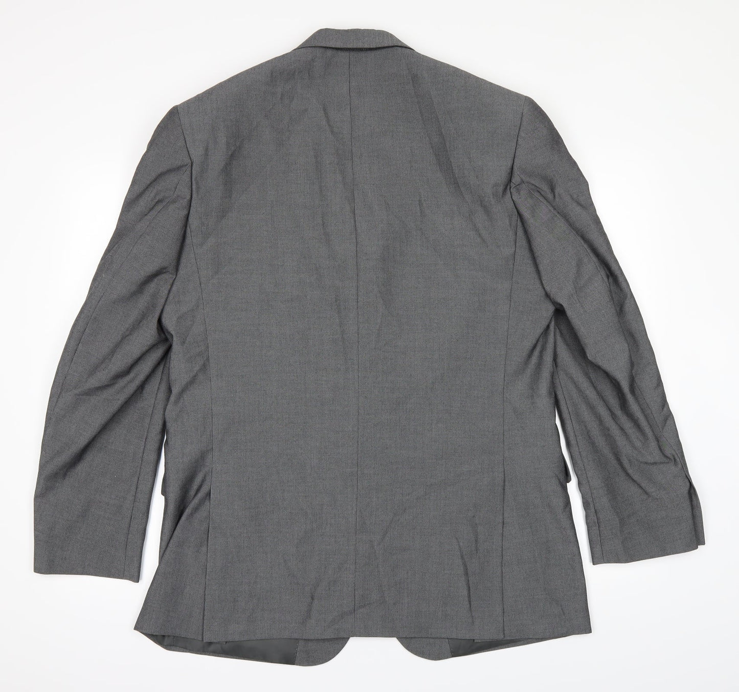 Mens UK Size 42 Burton Regular Grey Suit Jacket