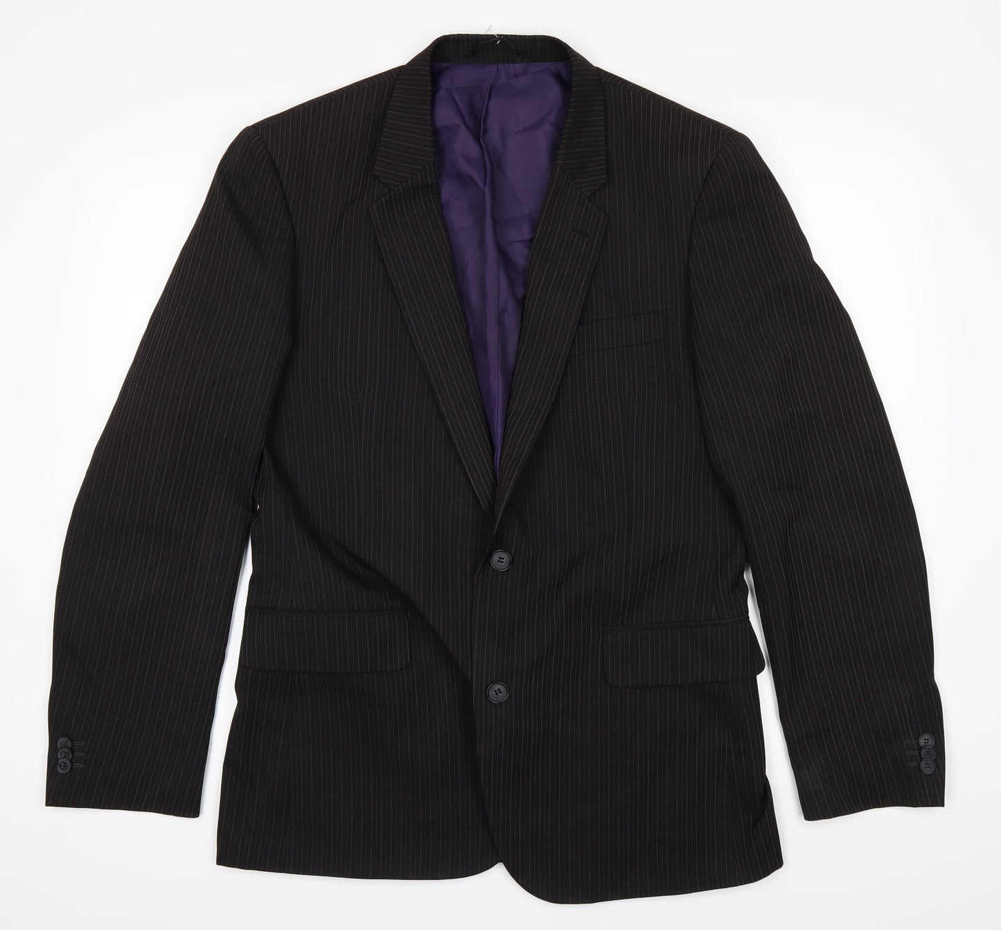 Mens UK Size 40 Taylor & Wright Regular Black Suit Jacket