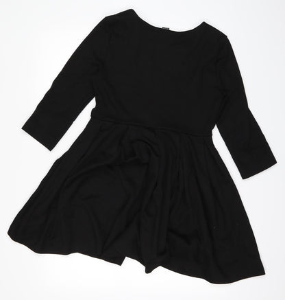 H&M Womens Black   Fit & Flare  Size M