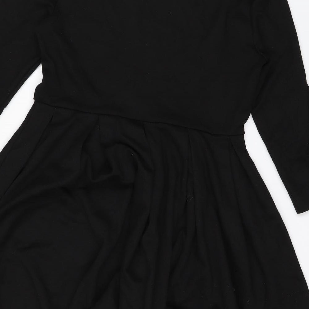 H&M Womens Black   Fit & Flare  Size M