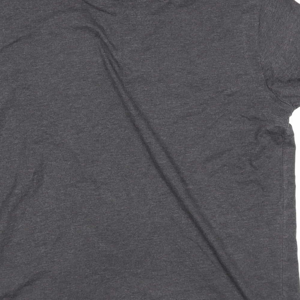 Easy Mens Grey    Polo Size L