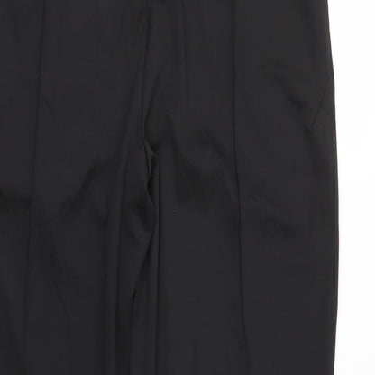 Womens UK Size M ASOS Regular Fit Jogger Black Trousers