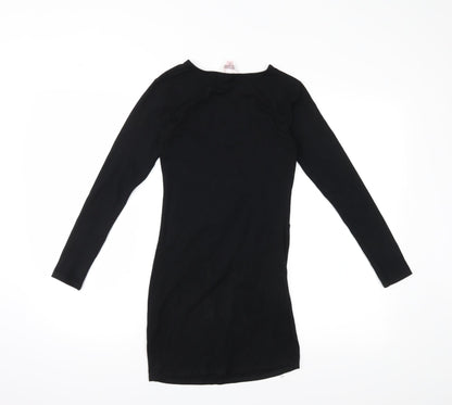 Miss Selfridge Womens Black   A-Line  Size 6