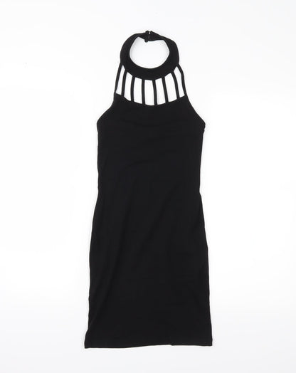 Miss Selfridge Womens Black   A-Line  Size 6