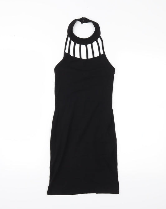 Miss Selfridge Womens Black   A-Line  Size 6