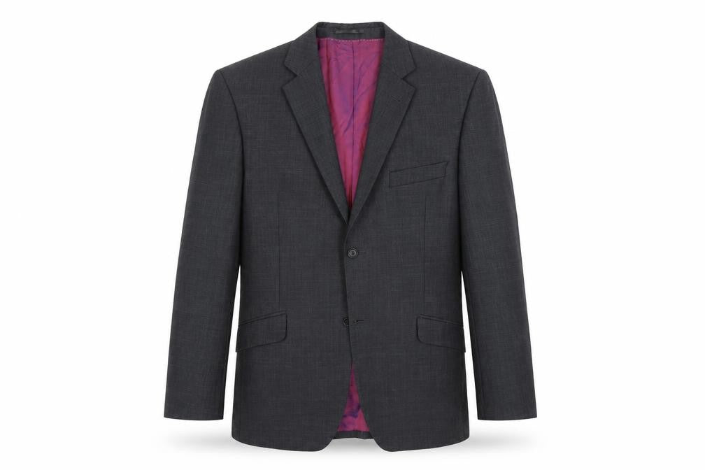 Mens UK Size L Preworn Regular Grey Suit Jacket