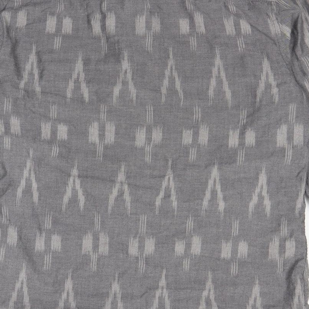 ASOS Mens Grey    Button-Up Size S