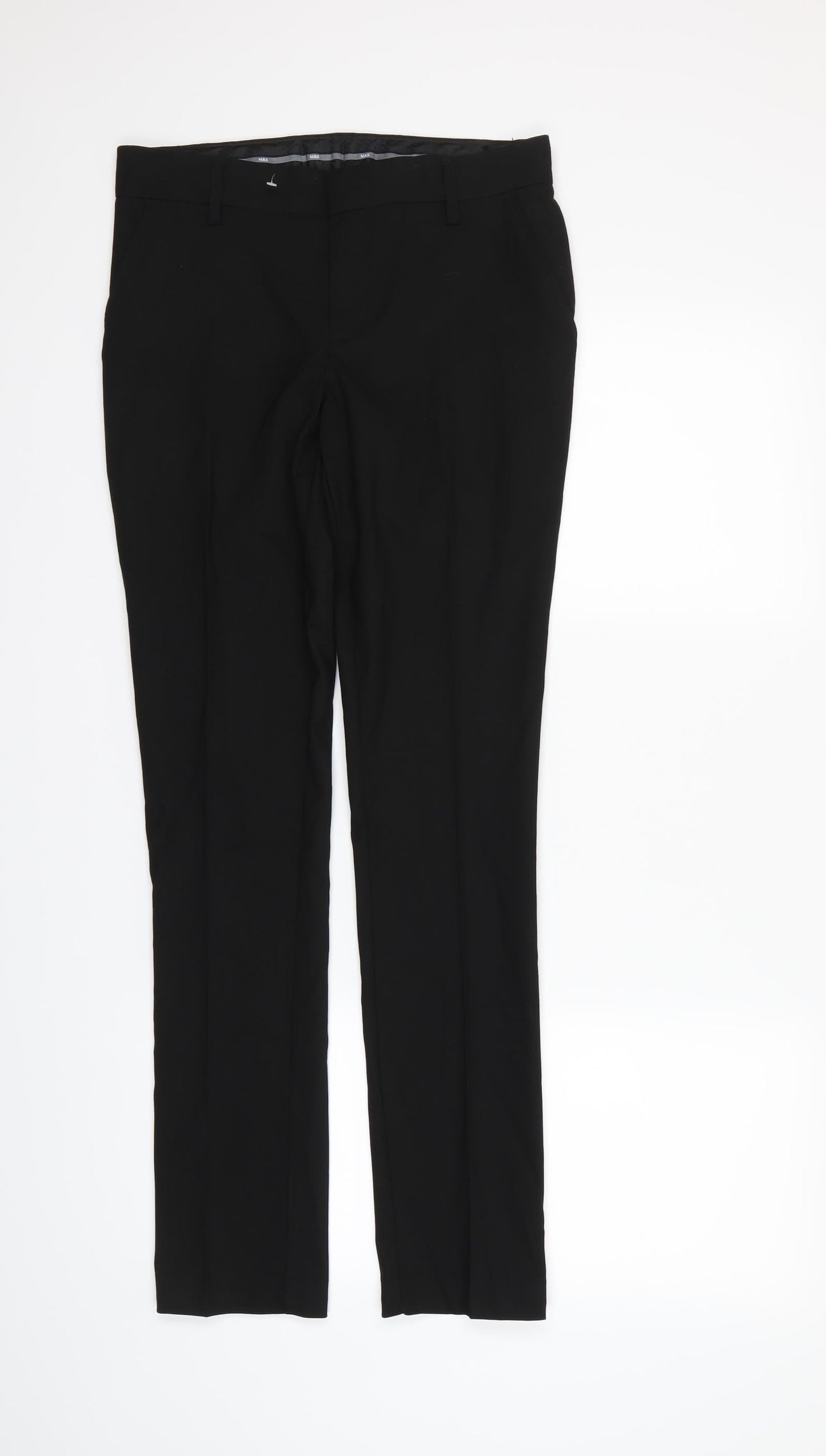 M&S  Girls Blue   Dress Pants Trousers Size 12-13 Years