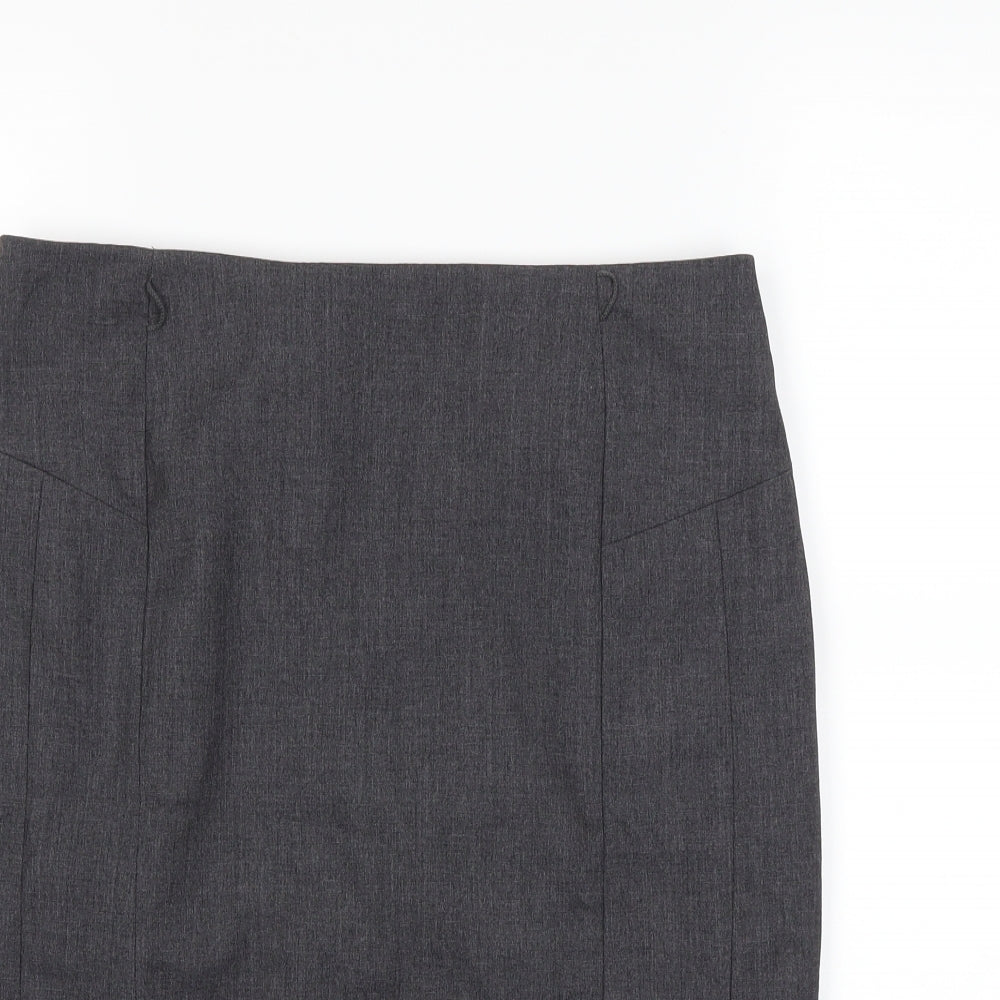 H&M Womens Grey   Mini Skirt Size 10