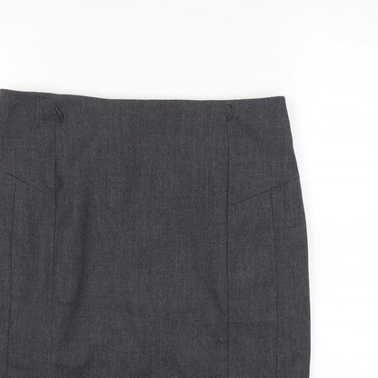 H&M Womens Grey   Mini Skirt Size 10