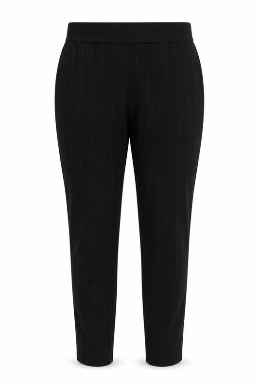 Womens UK Size 18 M&S Regular Fit Dress Pants Black Trousers