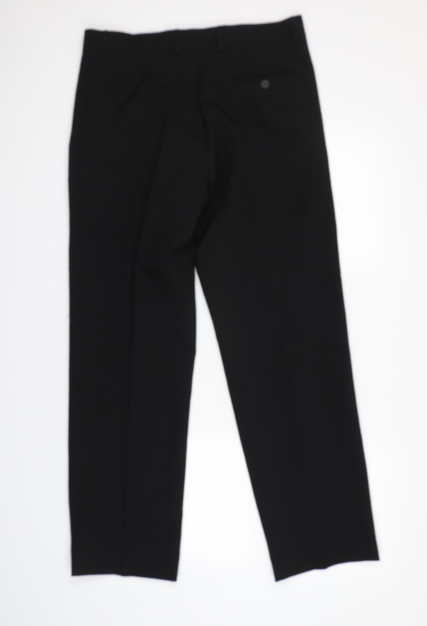Debenhams Womens Black   Dress Pants Trousers Size 12 L27.5 in