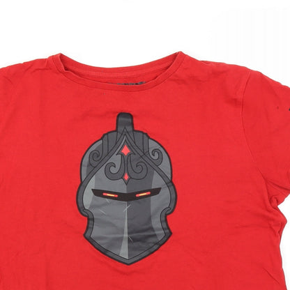 Primark Womens Red   Basic T-Shirt Size XL  - Fortnite