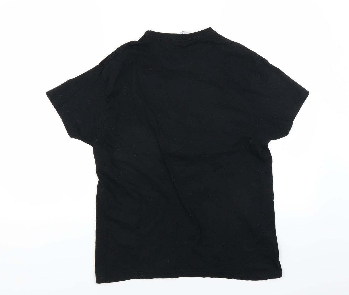 JHK Mens Black    T-Shirt Size S