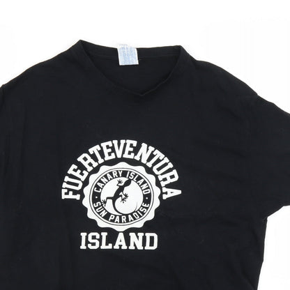 JHK Mens Black    T-Shirt Size S