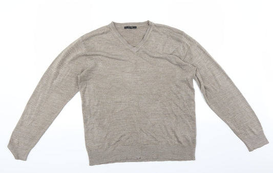 George Mens Brown   Pullover Jumper Size M