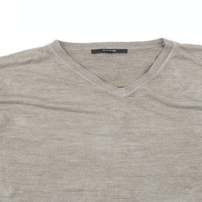 George Mens Brown   Pullover Jumper Size M