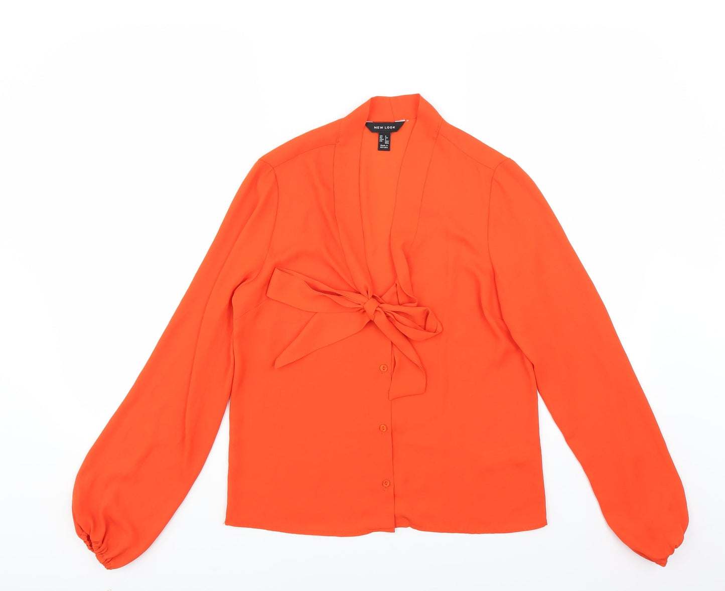 NewLook Womens Orange   Basic Blouse Size 6