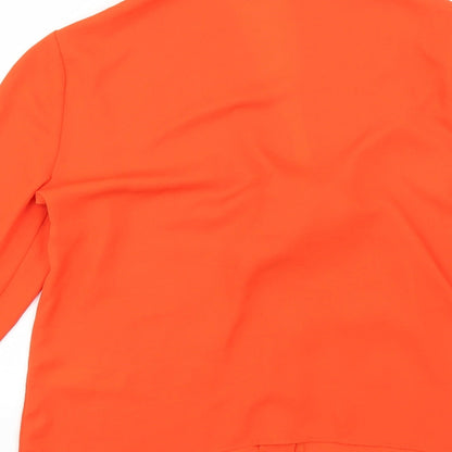 NewLook Womens Orange   Basic Blouse Size 6