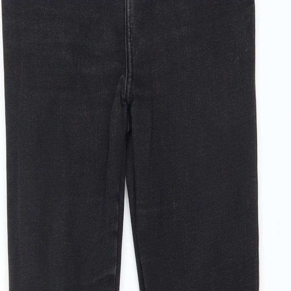 Miss Selfridge Womens Black   Skinny Jeans Size 10 L28 in
