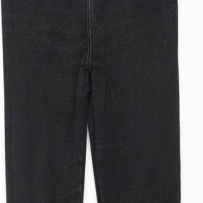 Miss Selfridge Womens Black   Skinny Jeans Size 10 L28 in