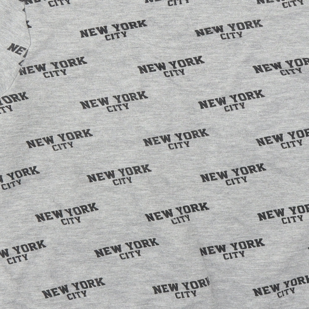 Primark Boys Grey   Pullover Sweatshirt Size 10-11 Years  - New York City
